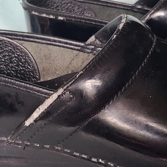 Dansko Black Patent Clogs - Picture 2 of 12